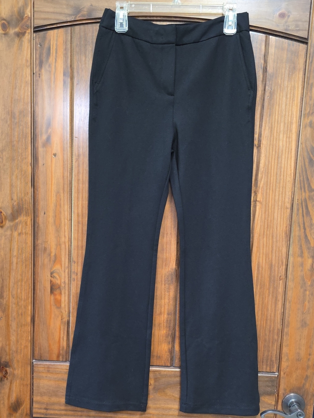 HALARA Black Bootcut Ponte Pants - Size M